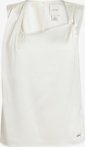 Chemisier Calvin Klein en blanc : devant