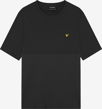 Lyle & Scott Тениска в черно: отпред