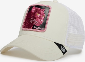 Cappello da baseball 'The PINK PANTHER' di GOORIN Bros. in bianco: frontale