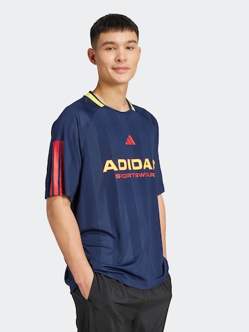 ADIDAS SPORTSWEAR Функциональная футболка 'Tiro' в Синий: спереди
