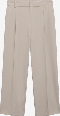 MANGO Regular Pantalon 'CESARV' in Beige: voorkant