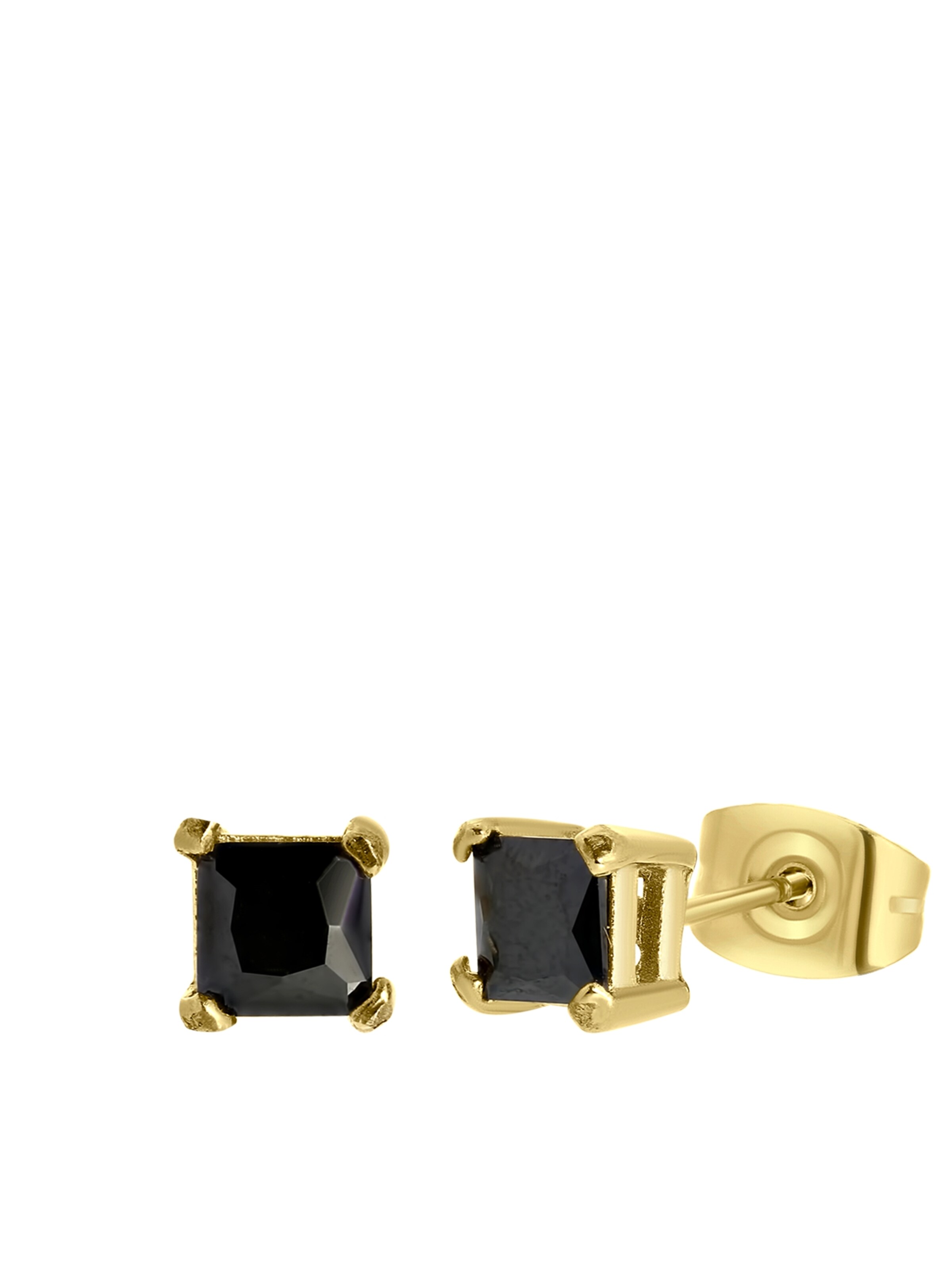 Lucardi Oorbel in Goud: voorkant