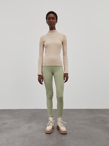 Skinny Leggings 'Jona' di EDITED in verde