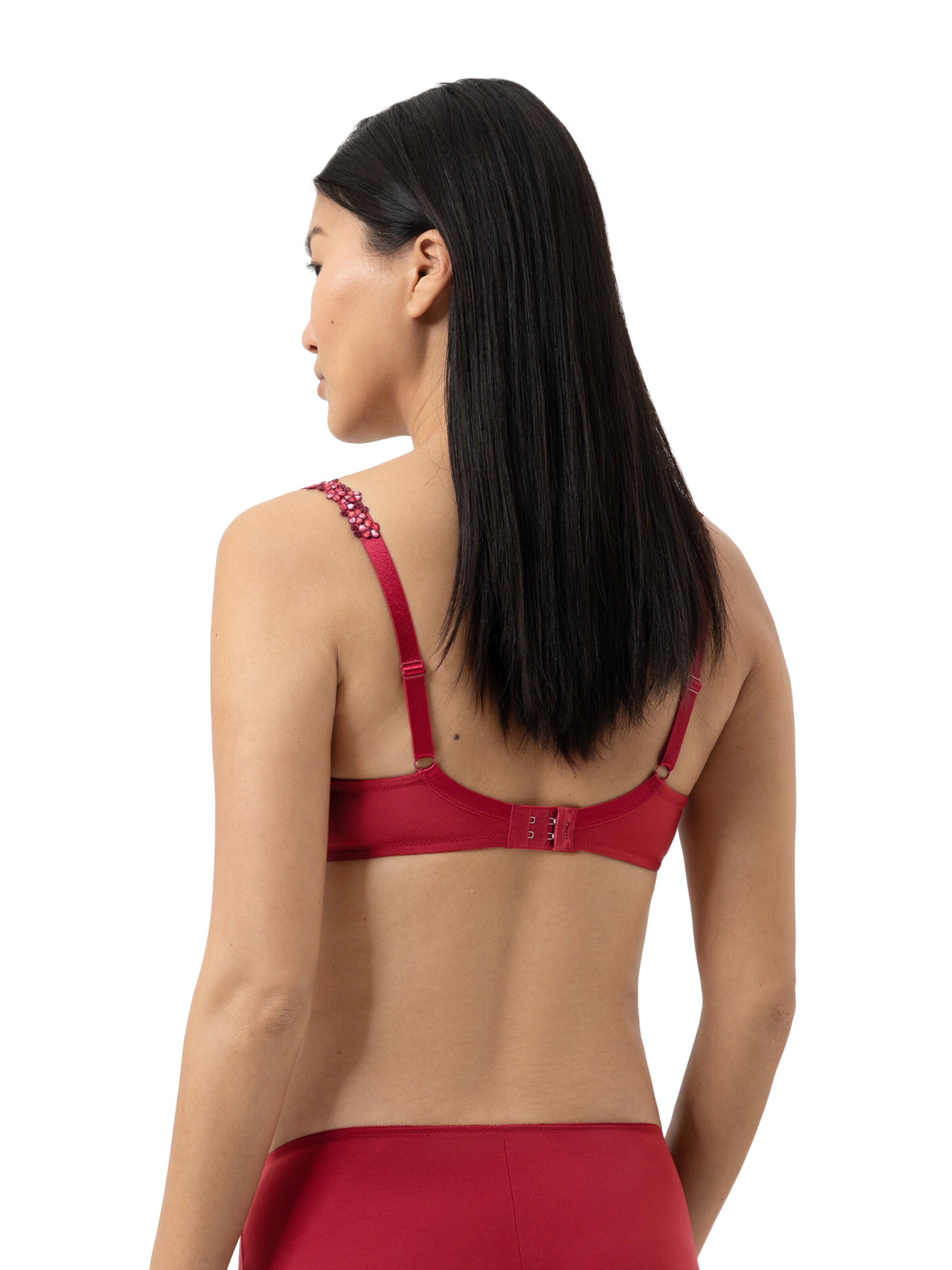 Mey T-Shirt BH 'Delightful' in Rot