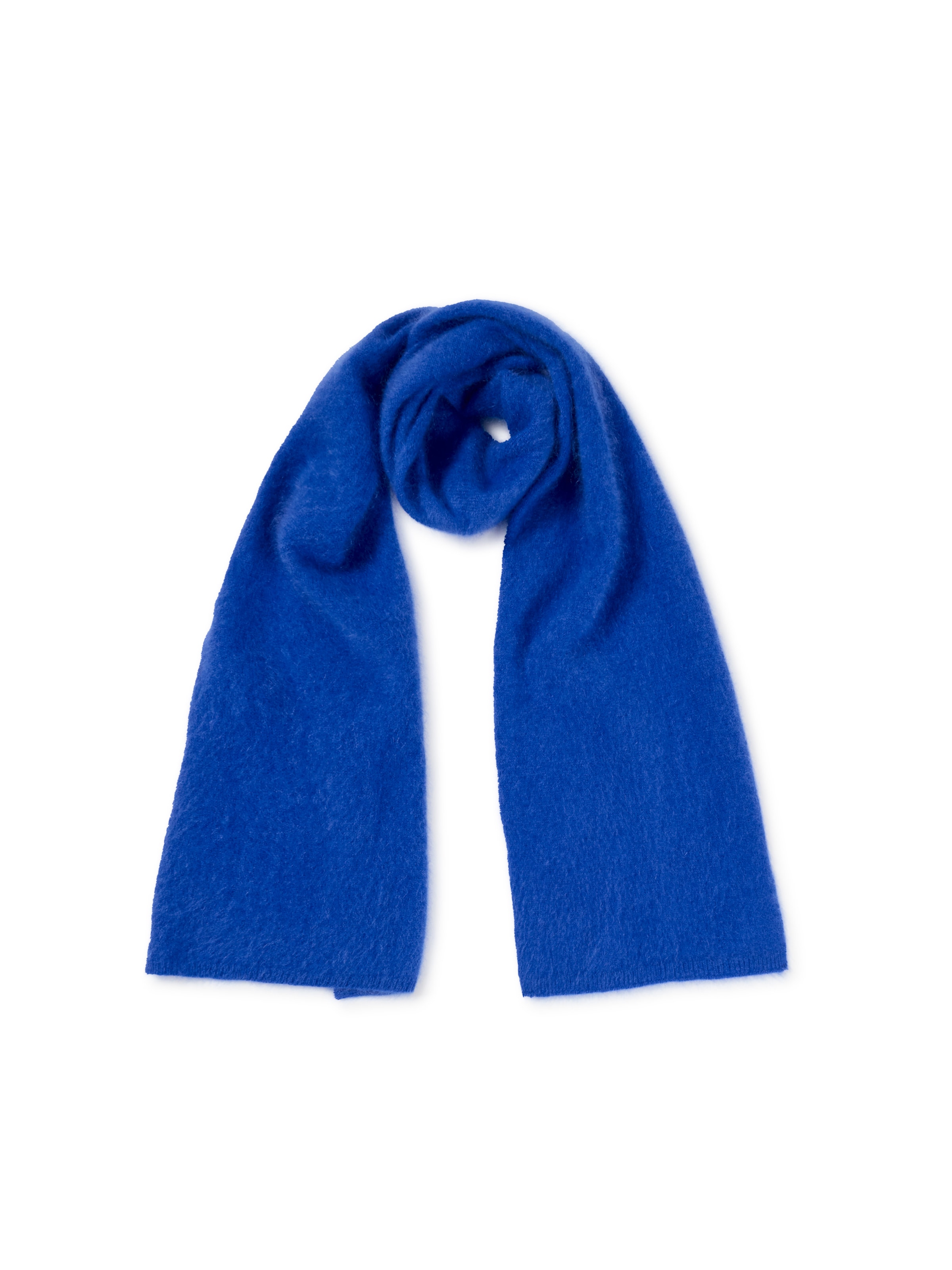 Écharpe CASH-MERE.CH en bleu : devant