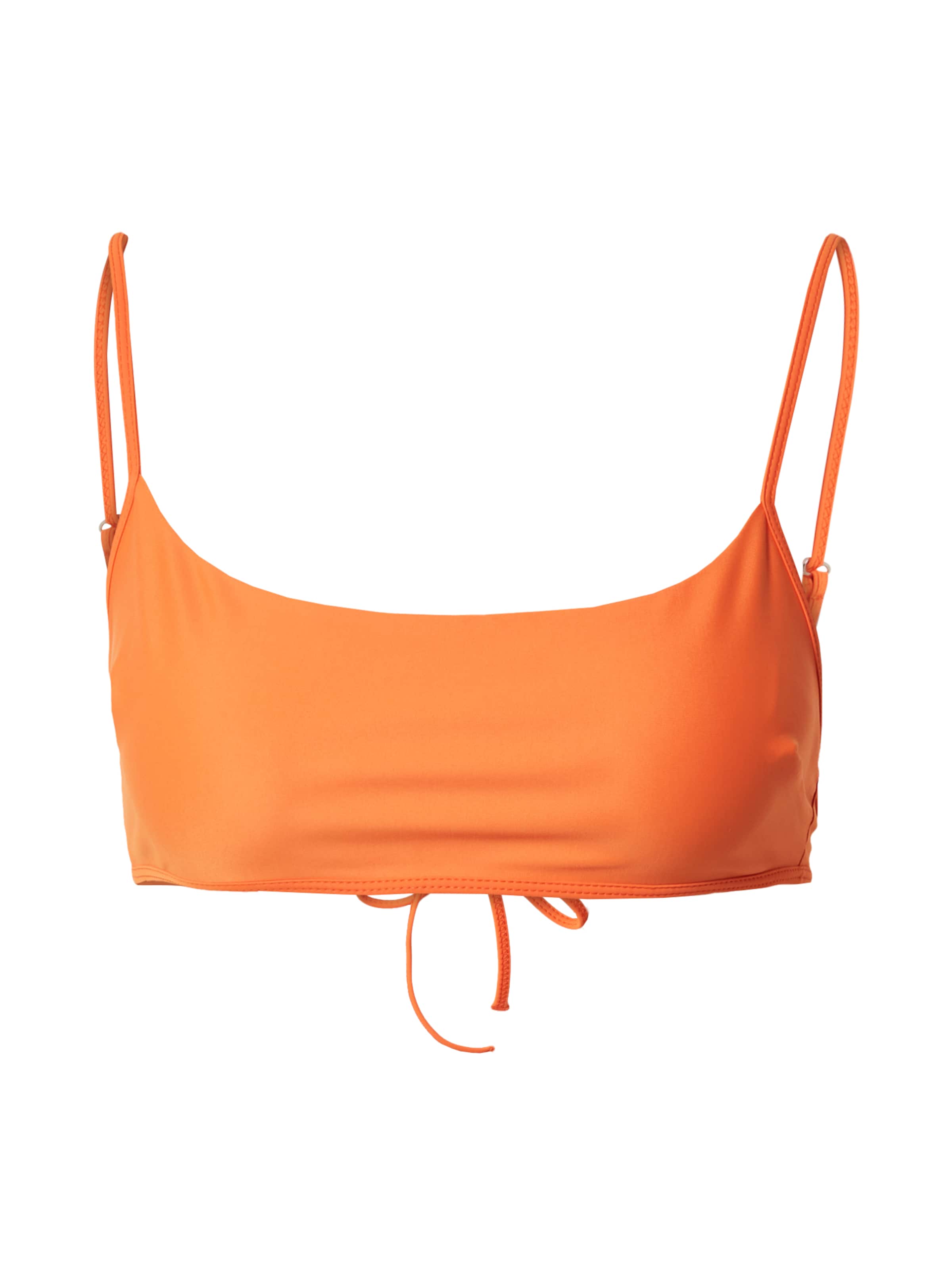 Samsøe Samsøe - Bustier Top de bikini 'LEAH' en naranja: frente