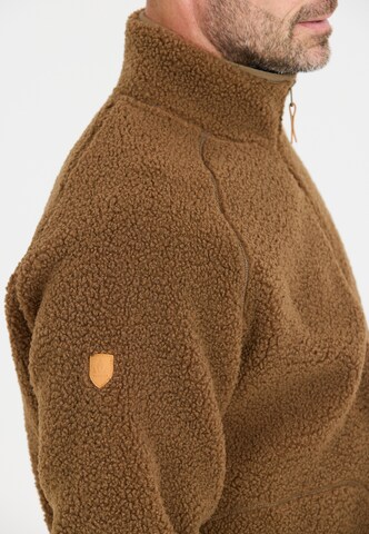 Whistler Funktionele fleece-jas 'Pioneer' in Bruin