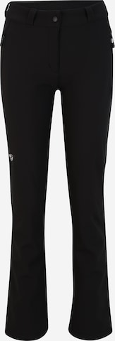 ZIENER Bootcut Spodnie sportowe 'TALPA' w kolorze czarny: przód