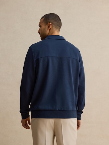 DAN FOX APPAREL Majica 'Bruno' | modra barva