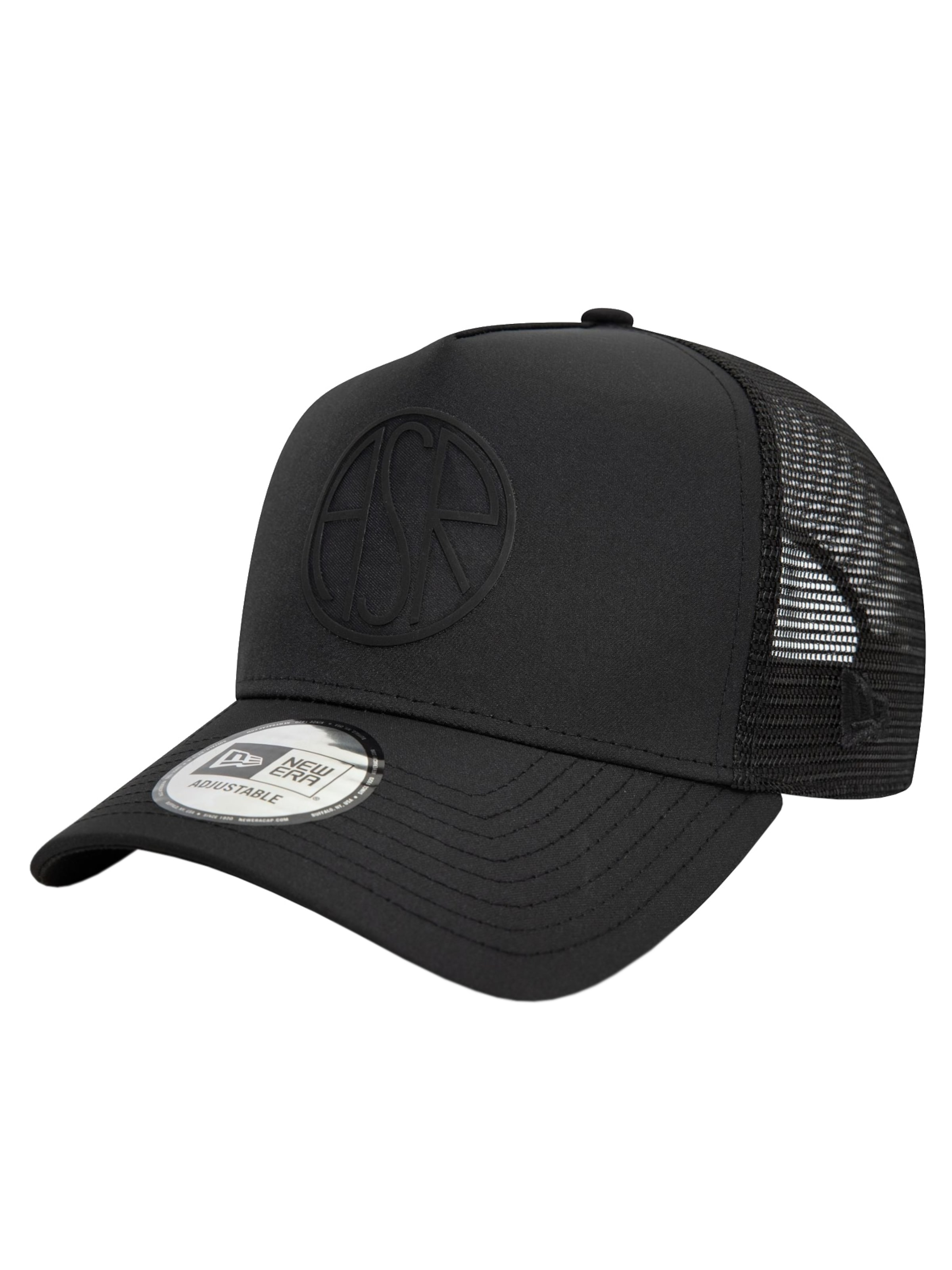 NEW ERA Cap 'New Era E-Frame AS Roma' in Black: front