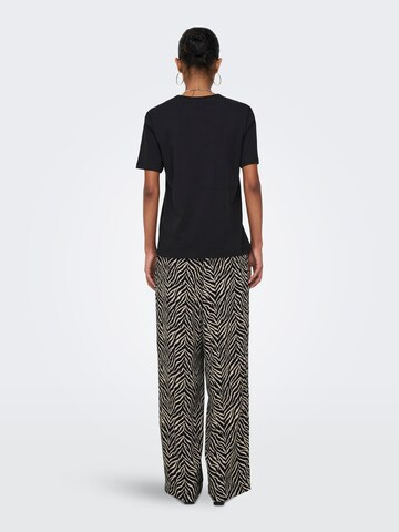 ONLY Wide leg Pants 'Katty' in Black