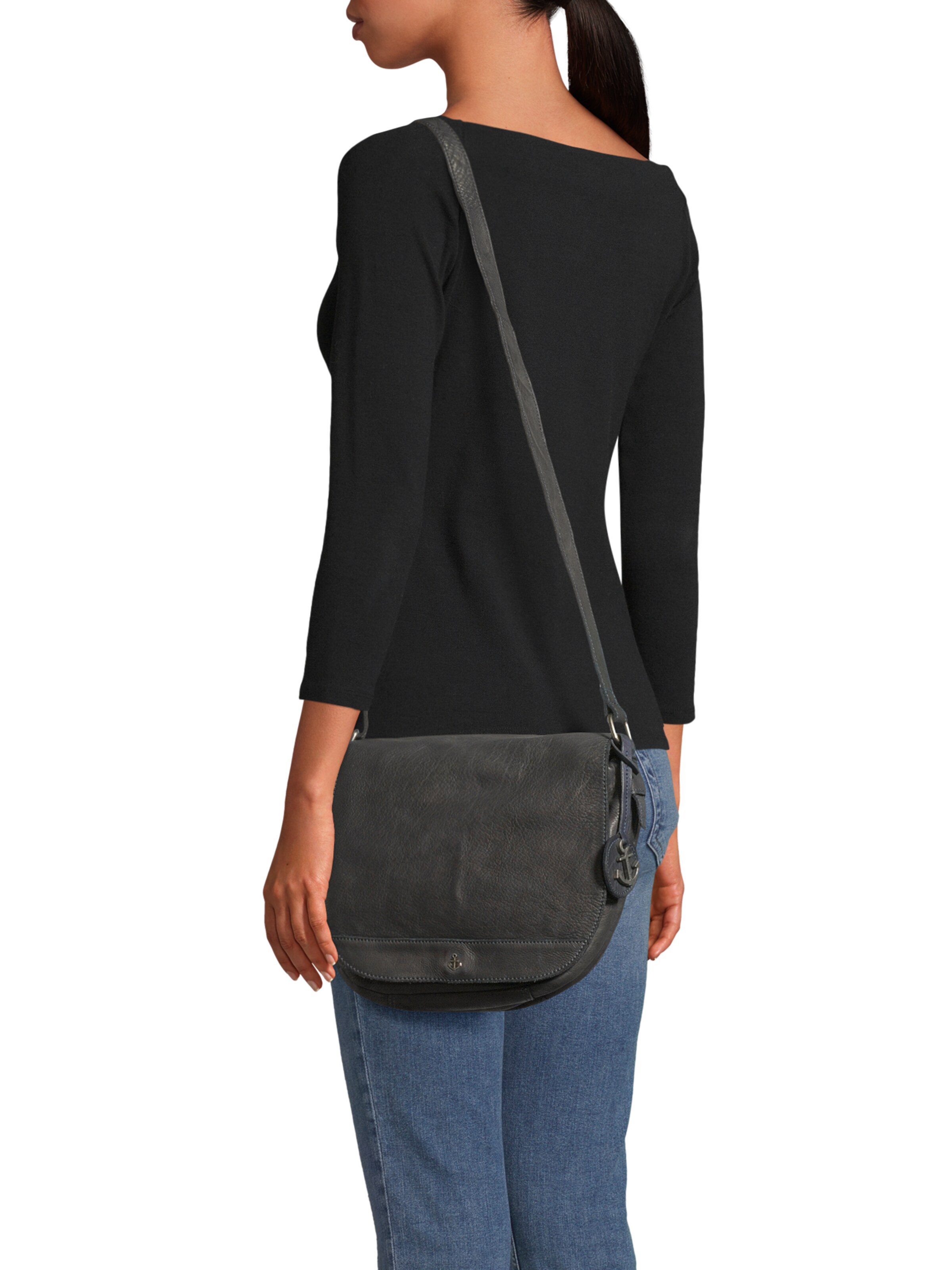 Harbour 2nd Umhängetasche 'Anchor Love Lotta' in Blau: Vorderseite