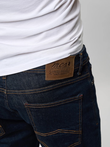 MCS Slimfit Farkut 'Sean' värissä sininen