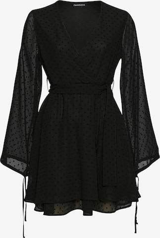 Robe de cocktail ' Caroline ' FRESHLIONS en noir : devant