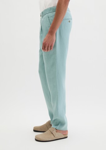 Effilé Pantalon à plis 'Osby' Marc O'Polo en vert