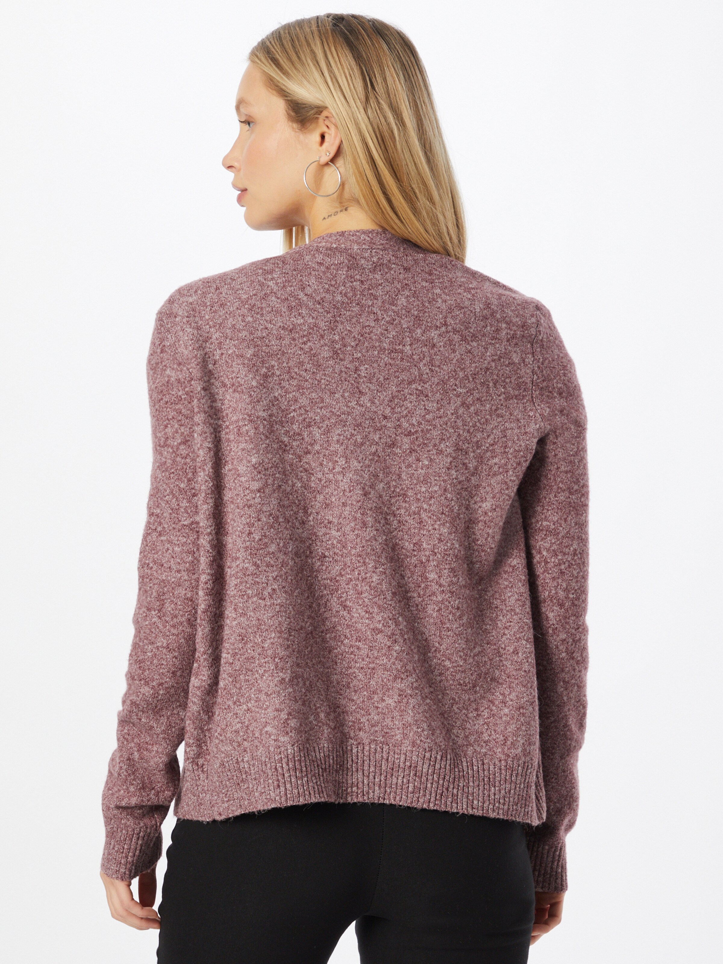 Frauen Pullover & Strick VERO MODA Strickjacke 'Doffy' in Weinrot - JE15148 Frauen Pullover & Strick VERO MODA Strickjacke 'Doffy' in Weinrot - JE15148