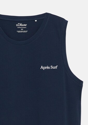 T-Shirt s.Oliver en bleu