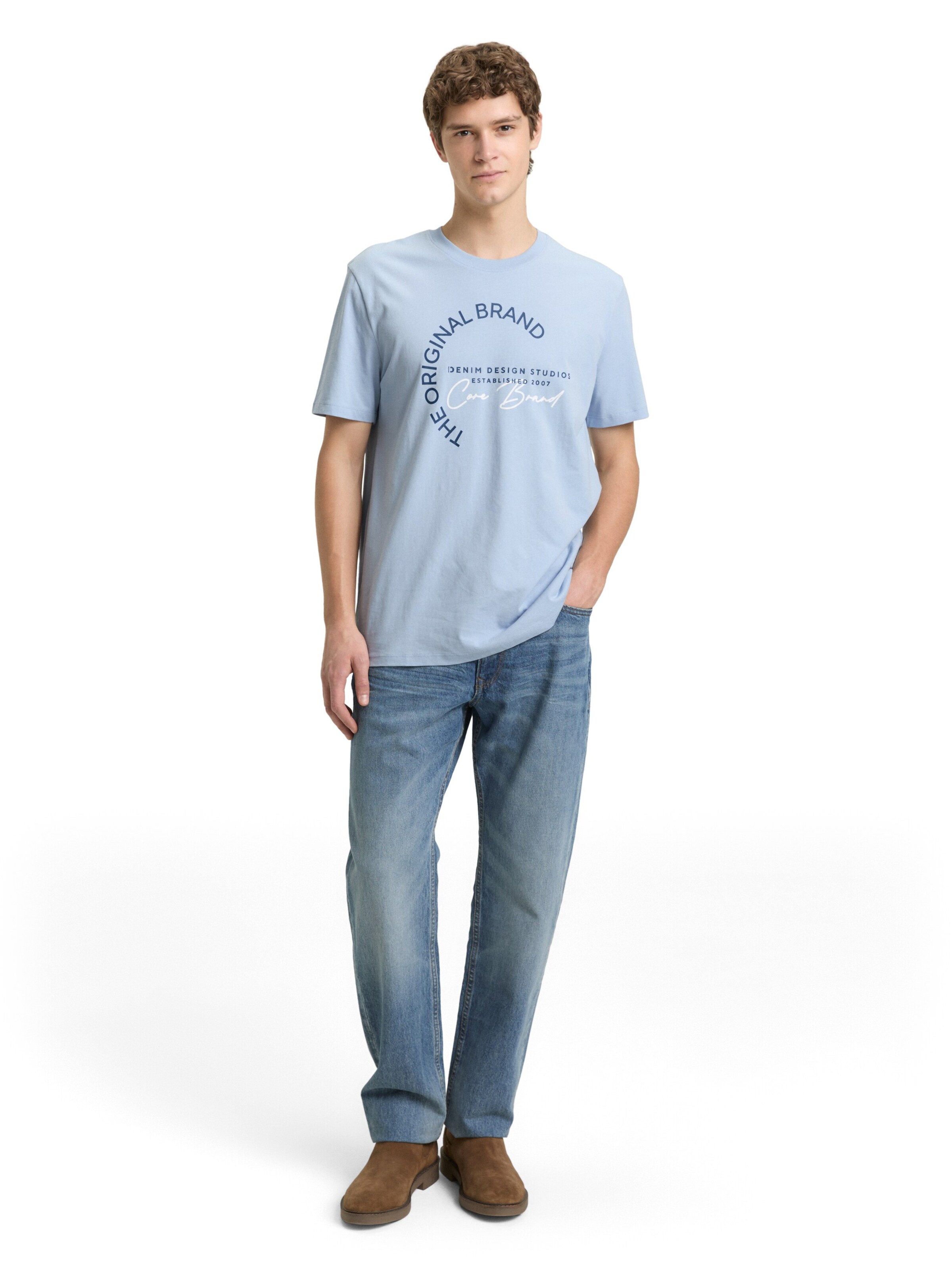 TOM TAILOR DENIM Shirt in Blau