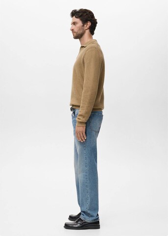 MANGO MAN Pullover 'Rioja' in Beige