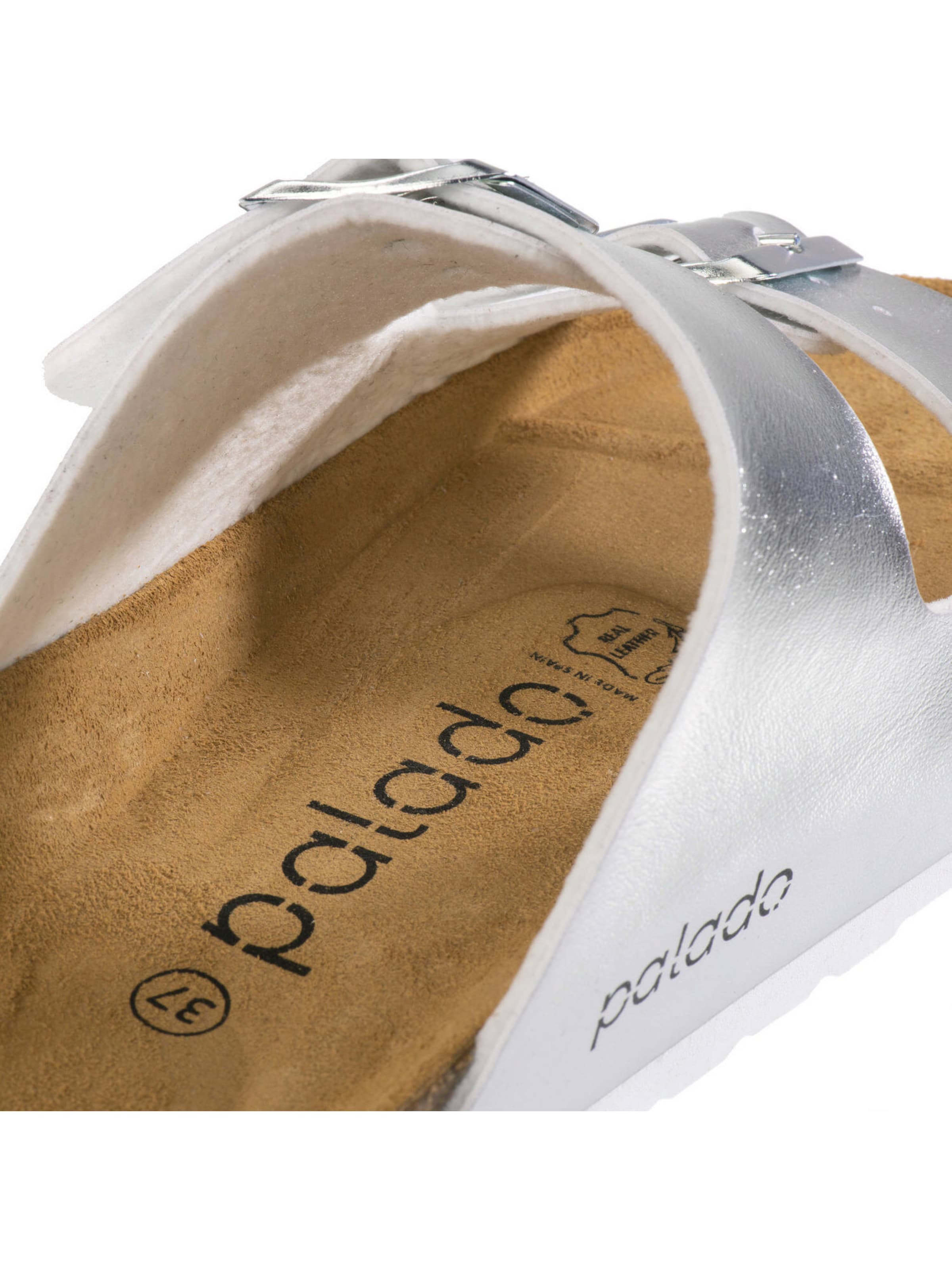 PaladoNatikače s potpeticom 'Korfu PF' - srebro boja