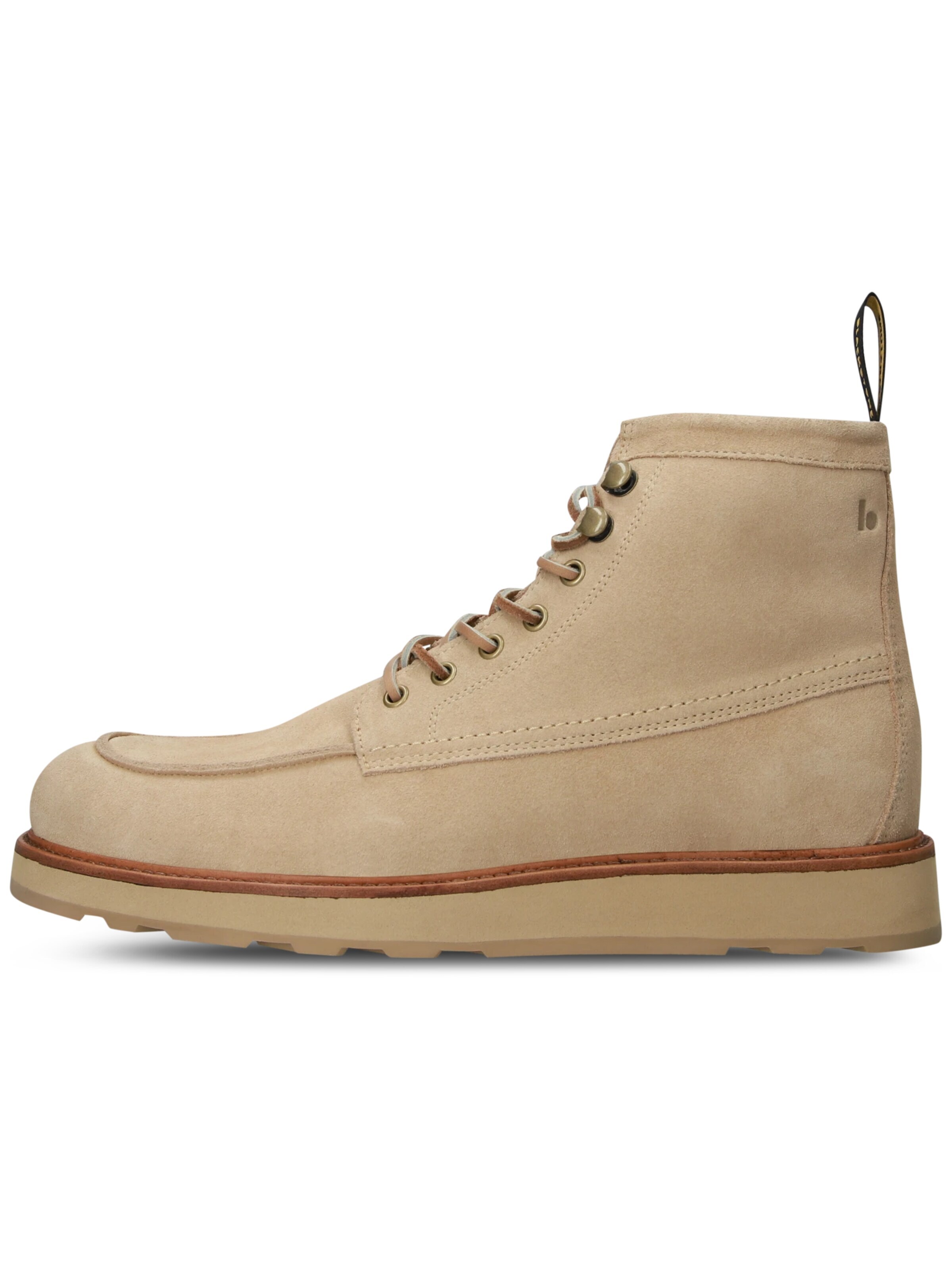 BLACKSTONE Schnürboots 'PERIDOT ASHER HIGH'‌‌‌‌‌‌ in Beige: Vorderseite