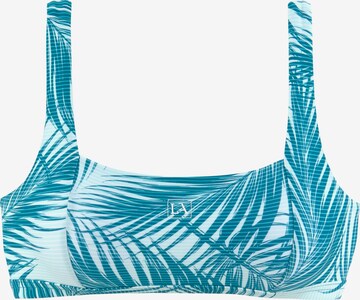 LASCANA ACTIVE Bustier Bikinitop in Blau: predná strana