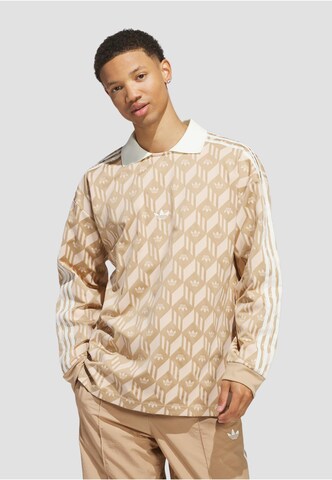 ADIDAS ORIGINALS Poloshirt in Beige: Vorderseite
