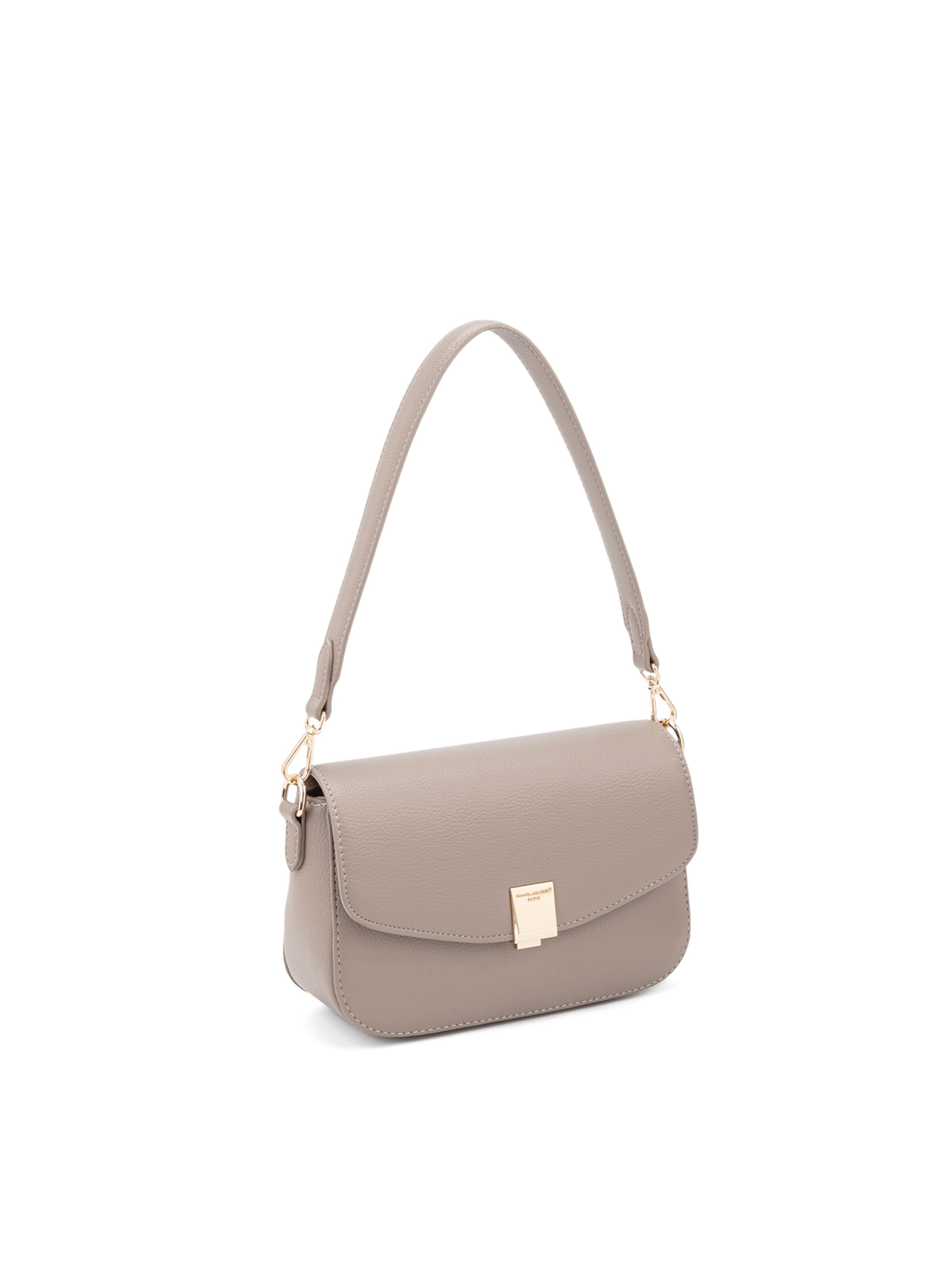 Borsa a spalla 'Borsa a spalla Celestia Elite pelle vegana PU - Chiusura zip' di David Jones in grigio