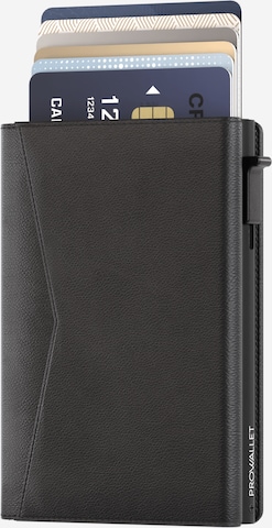 Porte-monnaies 'Pasjeshouder Classic' Prowallet en noir : devant