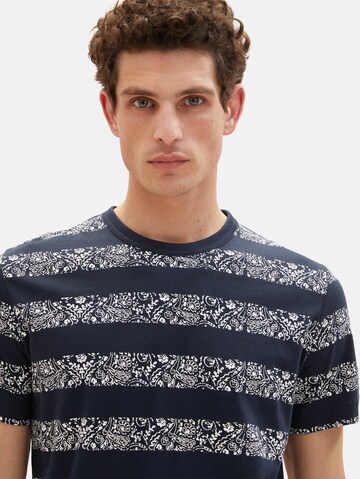 TOM TAILOR T-Shirt in Blau