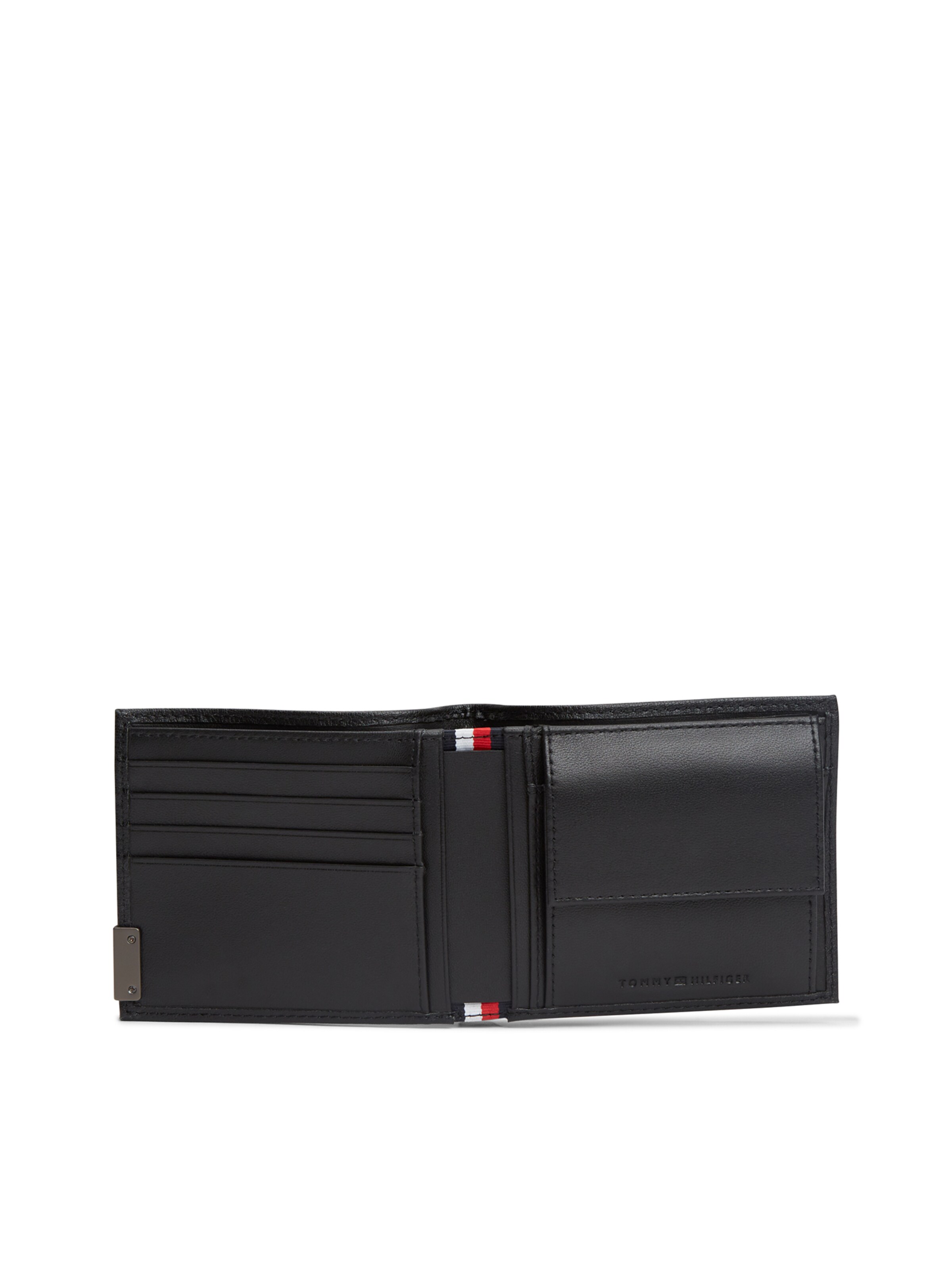 TOMMY HILFIGER Portemonnee in Zwart