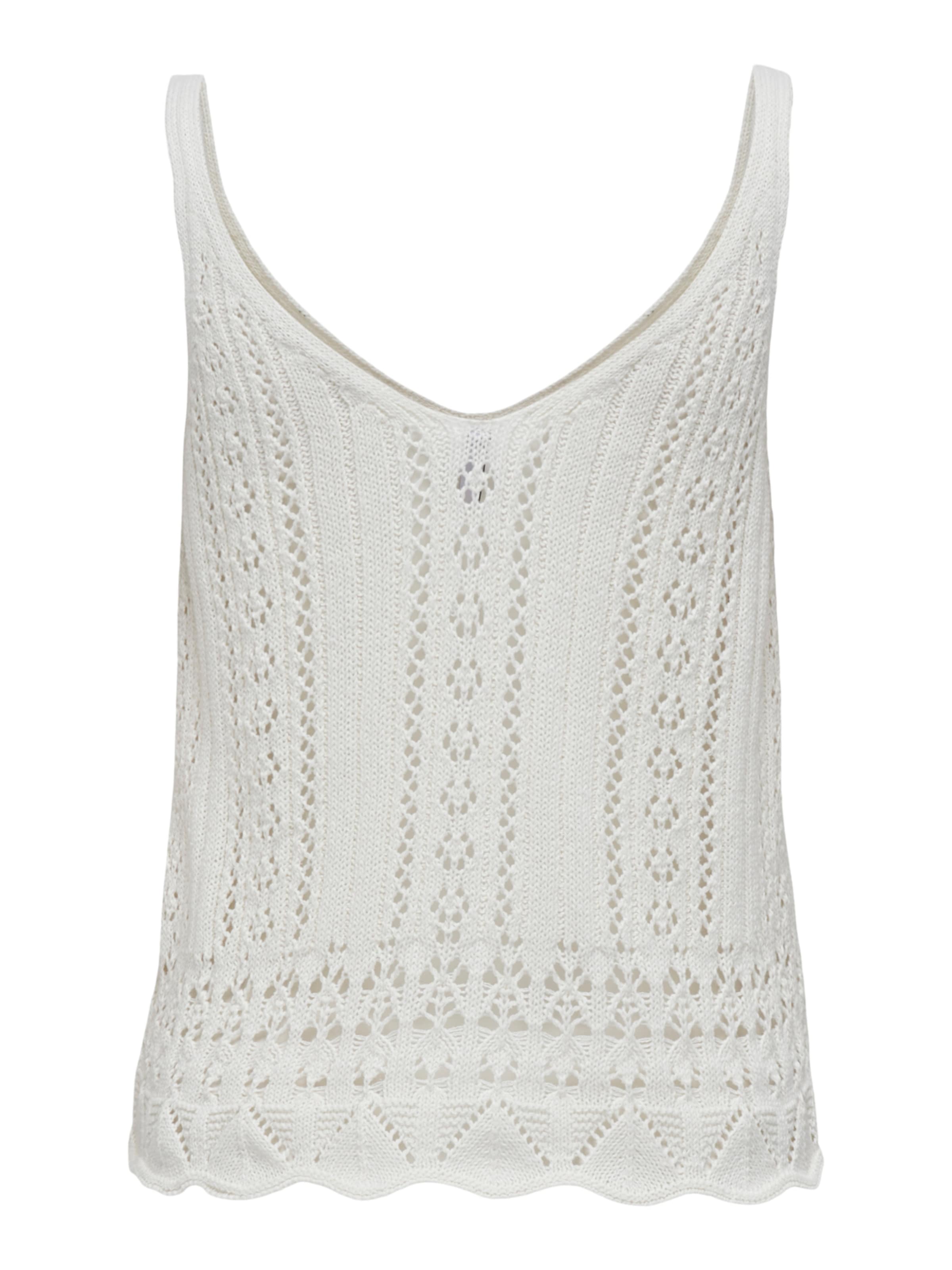 ONLY Knitted top 'Lyzet' in White