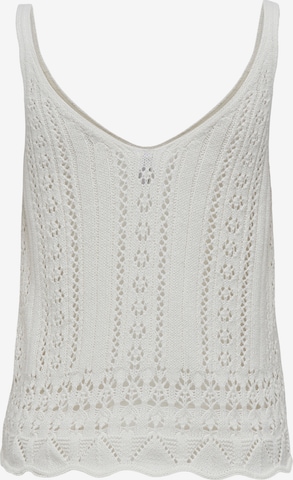 Top in maglia 'Lyzet' di ONLY in bianco