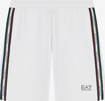EA7 Emporio Armani Bokserki 'MAN JERSEY SHORTS' w kolorze biały: przód