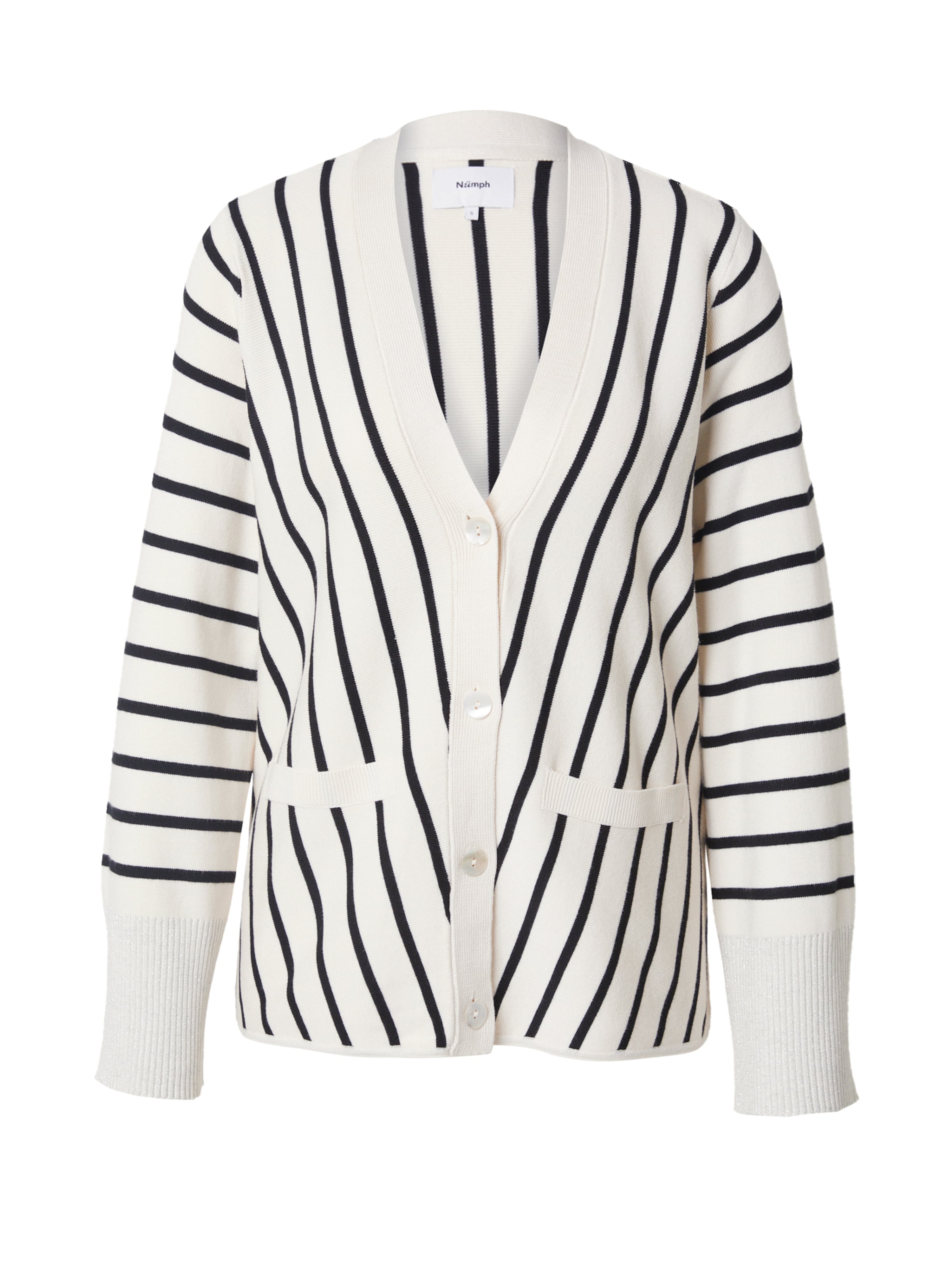 NÜMPH Kardigán 'NUZIGGA' - fehér: elől