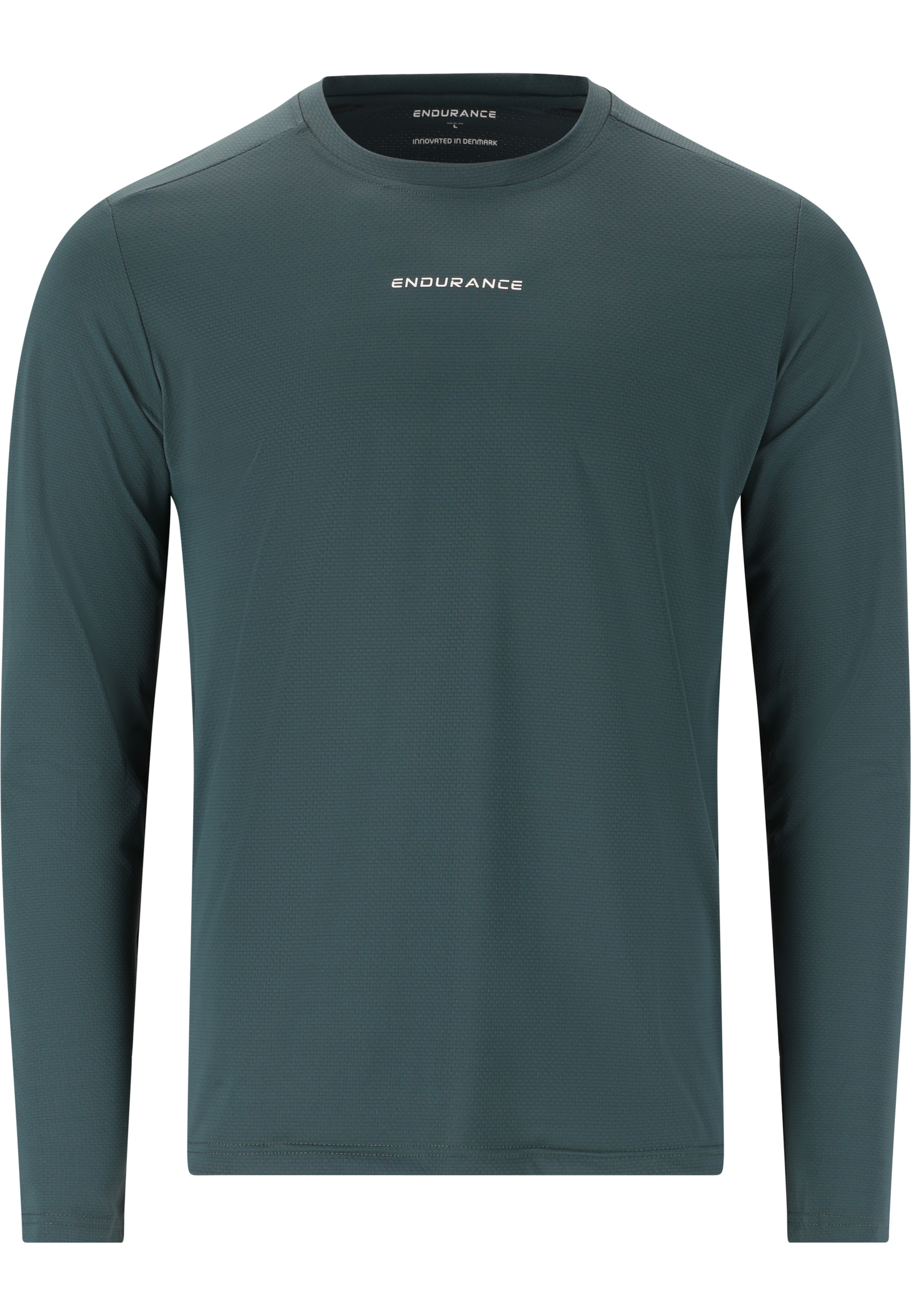 ENDURANCE Performance shirt 'Loker' in L in Fir / White, Item view