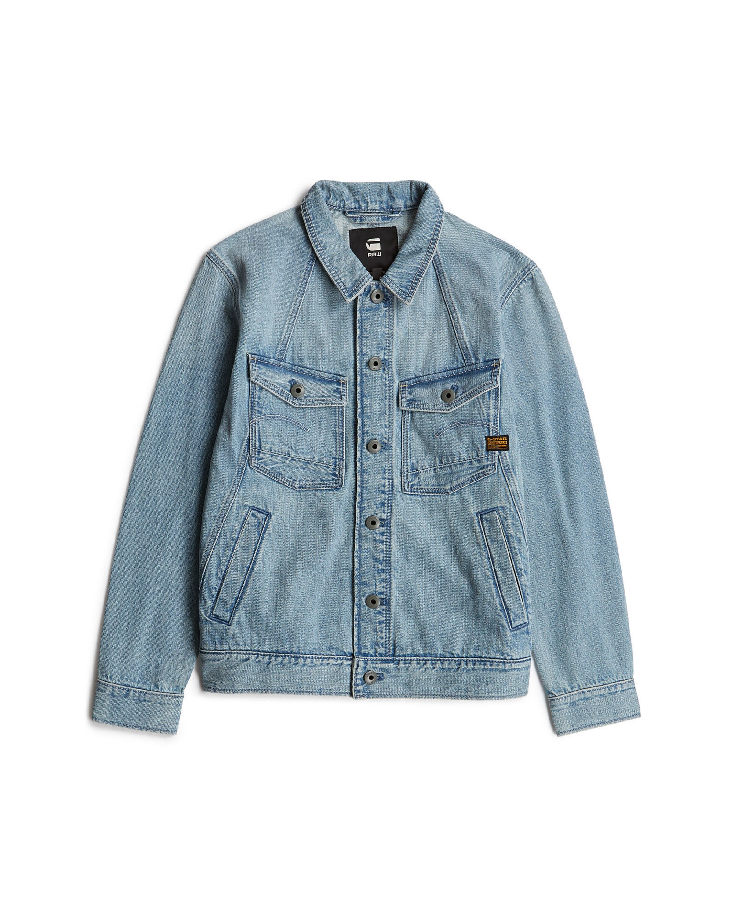 G-STAR Tussenjas in Blauw: voorkant