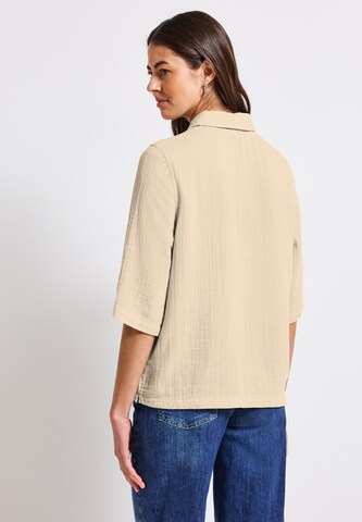 STREET ONE Bluse in Beige