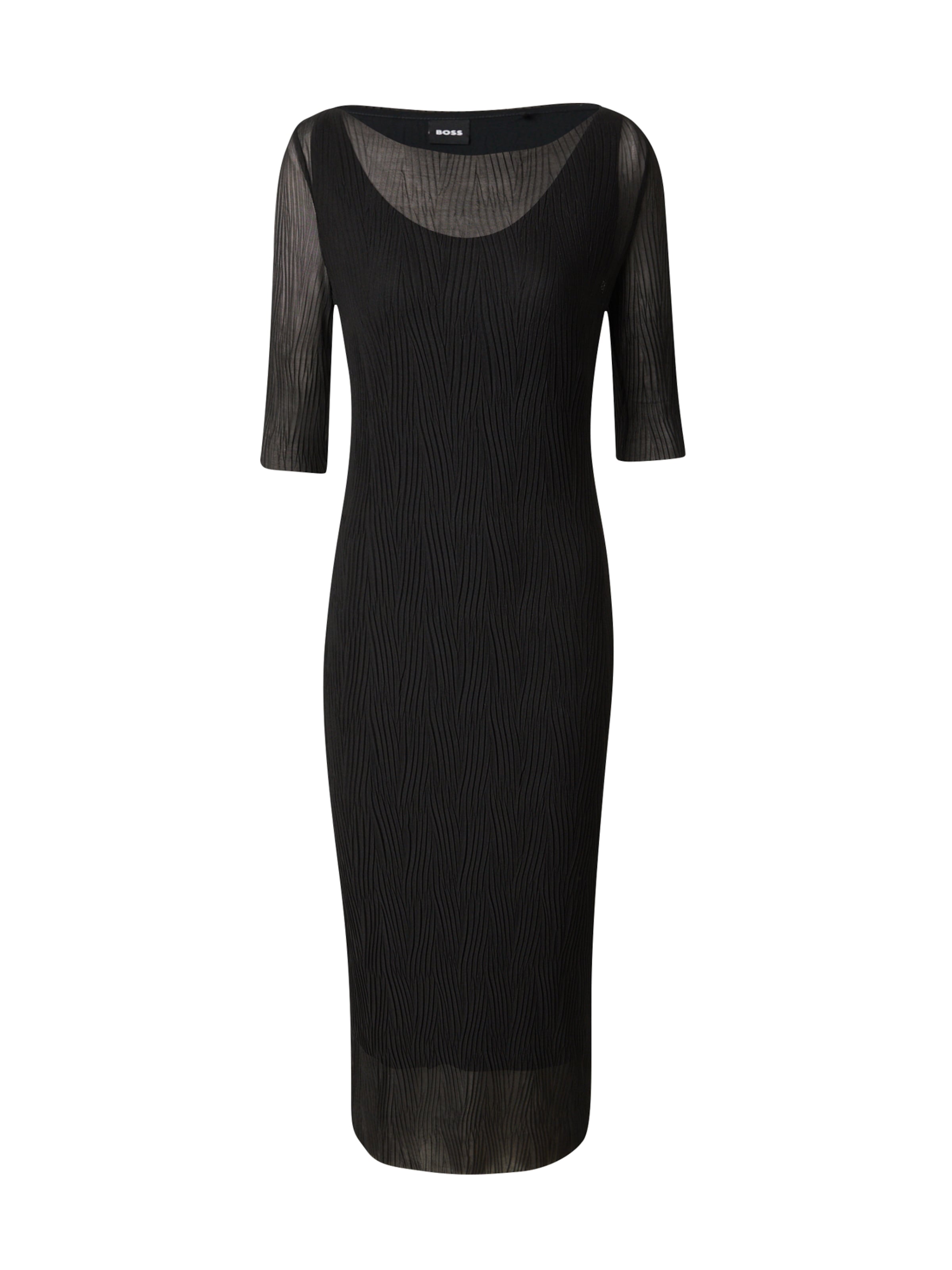 Abito 'Evibini' di BOSS in nero: frontale