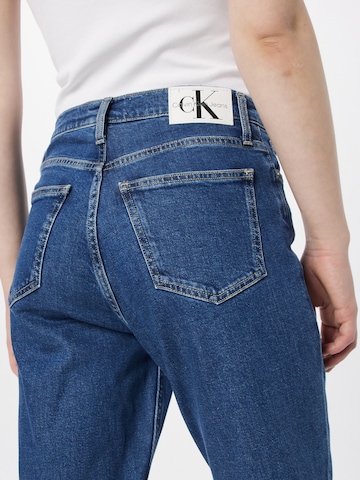 mėlyna Calvin Klein Jeans Standartinis Džinsai 'Mama'