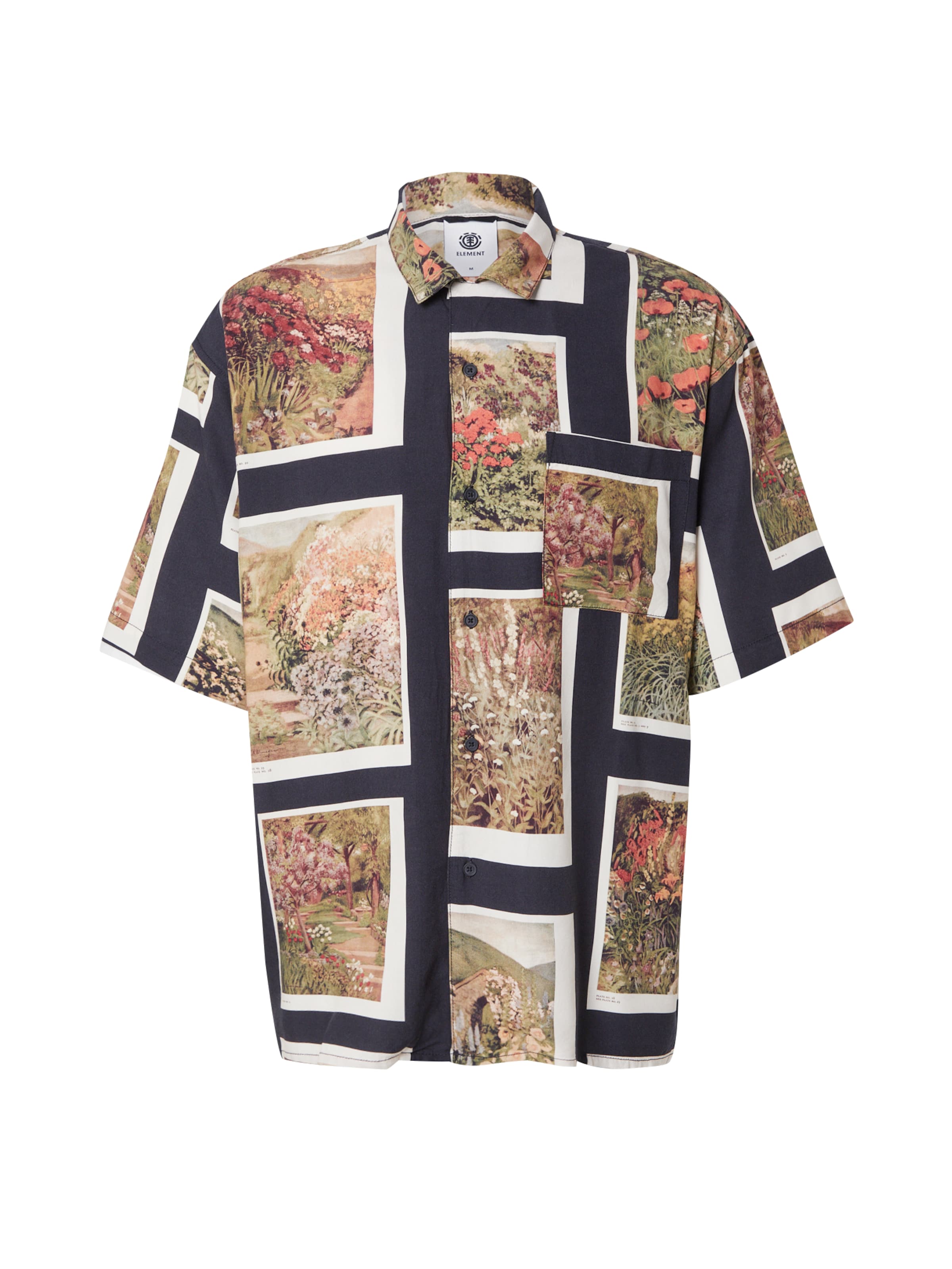 ELEMENT Regular fit Πουκάμισο 'RESORT' σε μπεζ: μπροστά