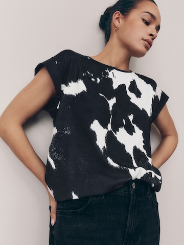 Next Tričko - Čierna: predná strana