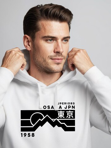 Neverless Sweatshirt 'Osaka Retro'‌‌‌‌ in Weiß