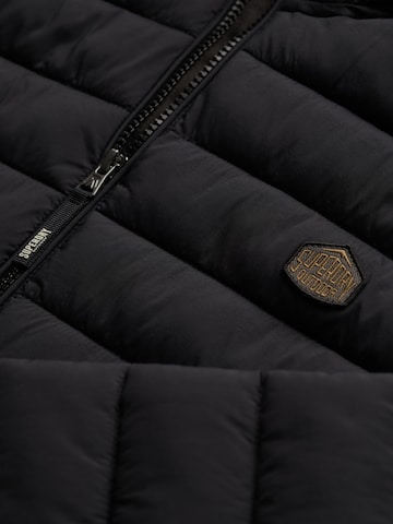 Superdry Tussenjas 'FUJI LITE' in Zwart