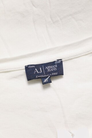 Armani Jeans Longsleeve-Shirt S in Weiß