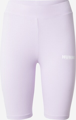 Hummel Sportbroek 'Legacy' in Lila: voorkant