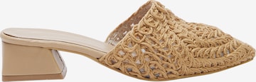 Mule Trendyol en beige : devant