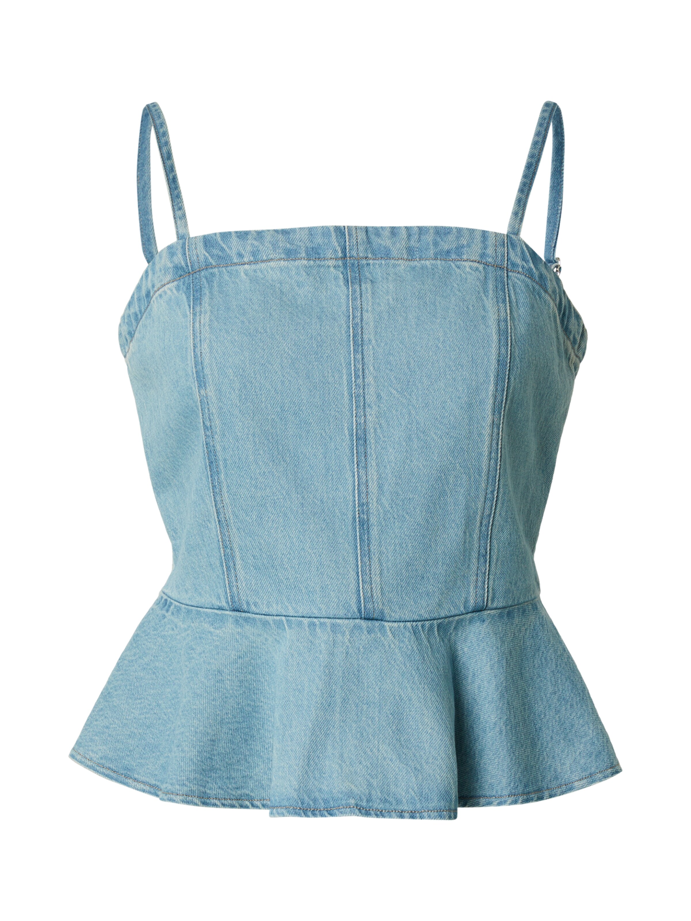 LEVI'S ® Top 'Anderson Flounce Top' - kék: elől