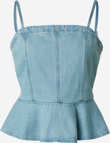 mėlyna LEVI'S ® Palaidinė be rankovių 'Anderson Flounce Top': priekis