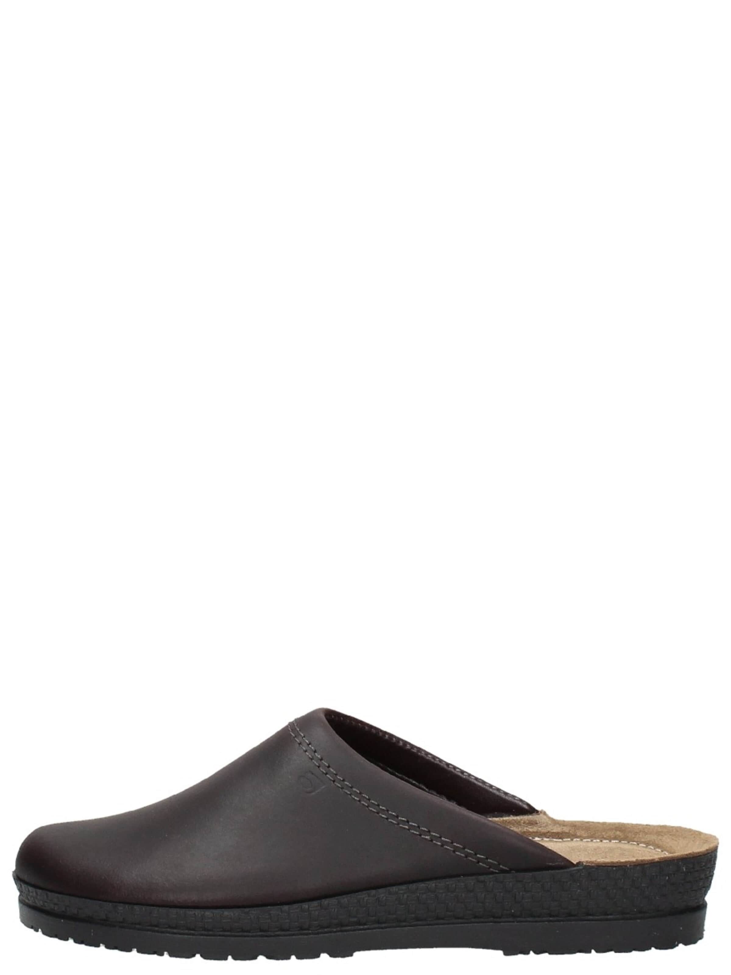 ROHDE Slipper 'Dichte Teen' in Brown: front